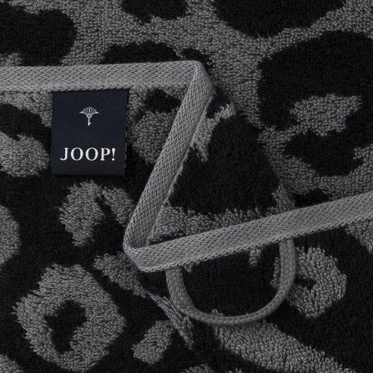 2 Stück Joop! Handtücher Leo Allover 1707-90 graphit 50x100