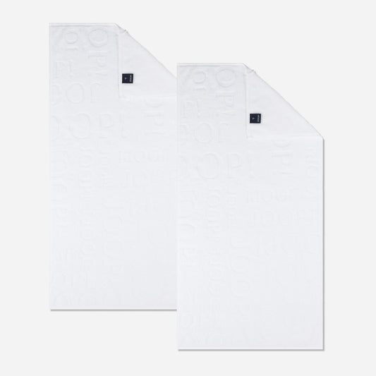 2 Stück Joop! Handtuch Selection 1711-600 weiß 50x100