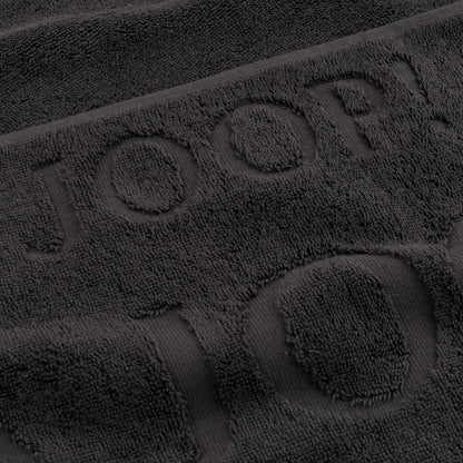 2 Stück Joop! Handtuch Selection 1711-740 anthrazit 50x100