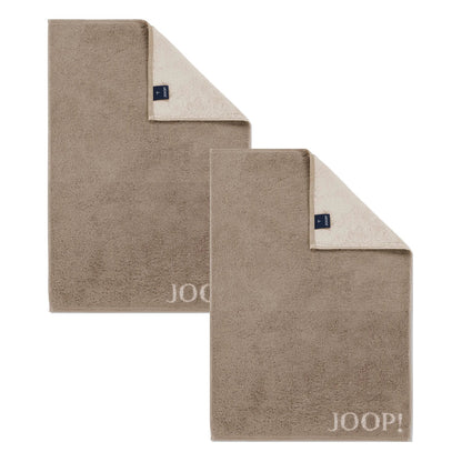 2 Stück Joop! Gästetuch Classic 1720-30 sand 30x50