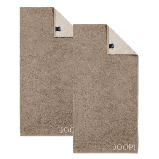 2 Stück Joop! Handtuch Classic 1720-30 sand 50x100