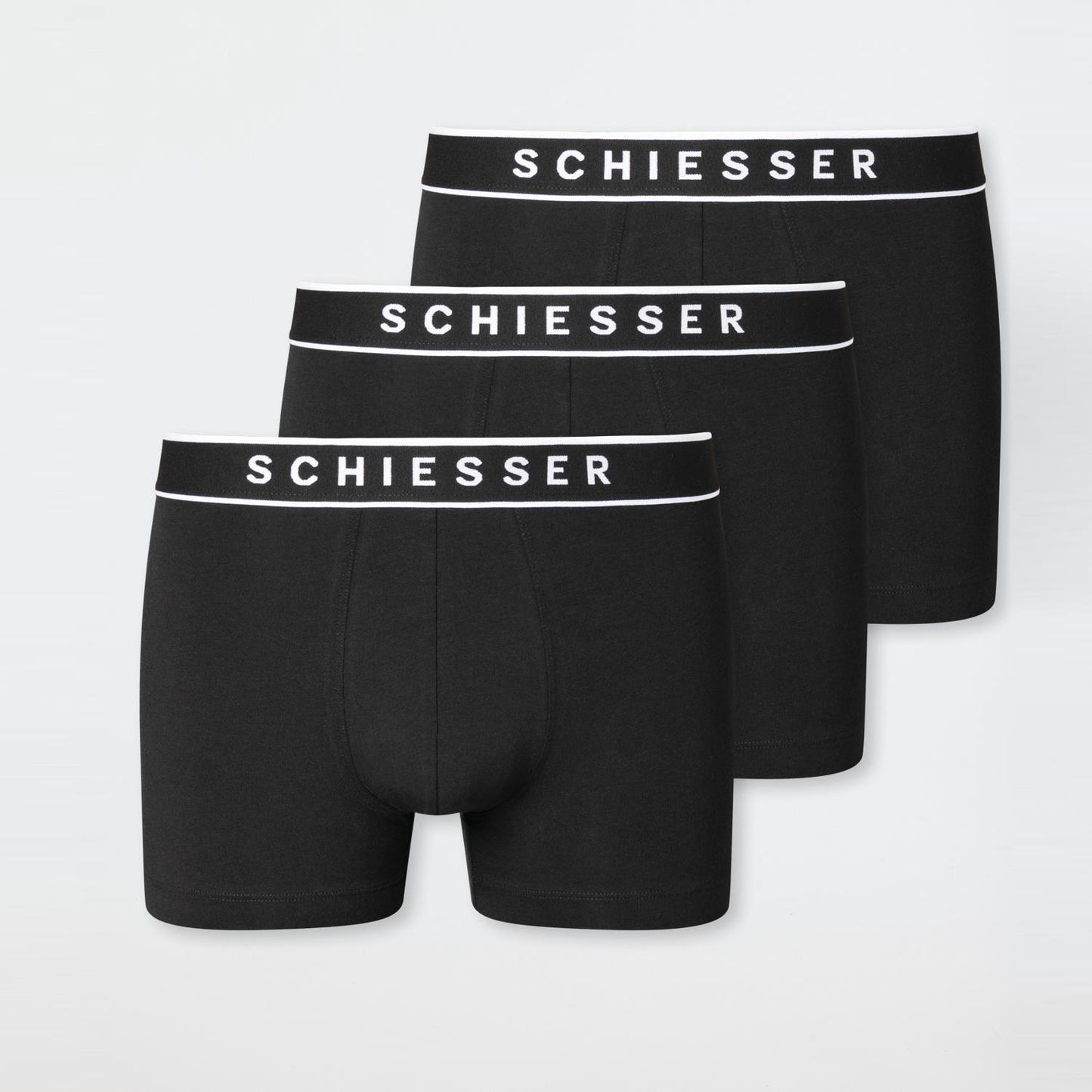 Boxershorts Shorts Schiesser 3er Pack Organic Cotton 173983 Gr. 5-8