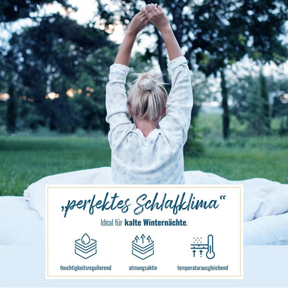 Daunendecke 100% sibirische Daunen Bettdecke Daunenbett 135x200 900g