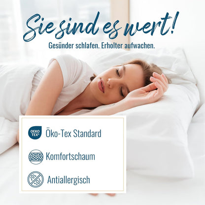 Nackenstützkissen orthopädisches Kaltschaum Nackenkissen ergonomisch