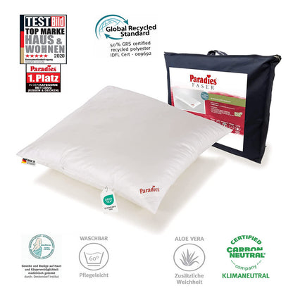 Paradies Softy extra Kopfkissen Kissen Faserkissen Nackenkissen 80x80