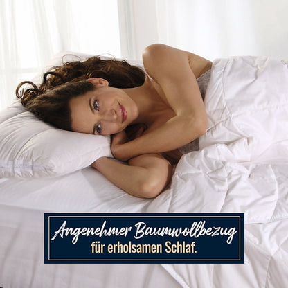 Polarwarm Hochsteg Daunendecke 100% neue Daunen Klasse1 1040g 135x200