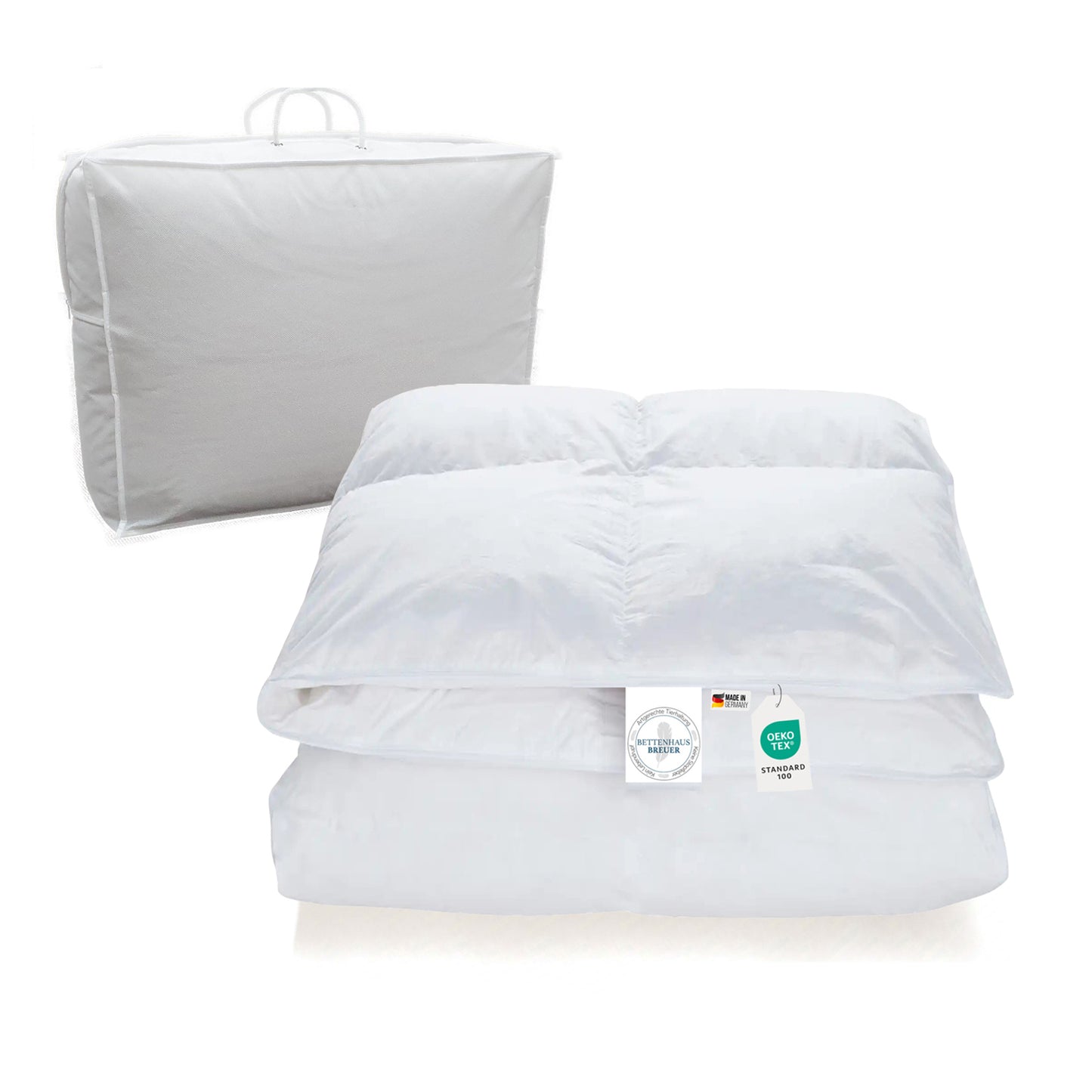 2000g neue sibirische Daunen Federn Bettdecke Daunendecke 155x220 warm