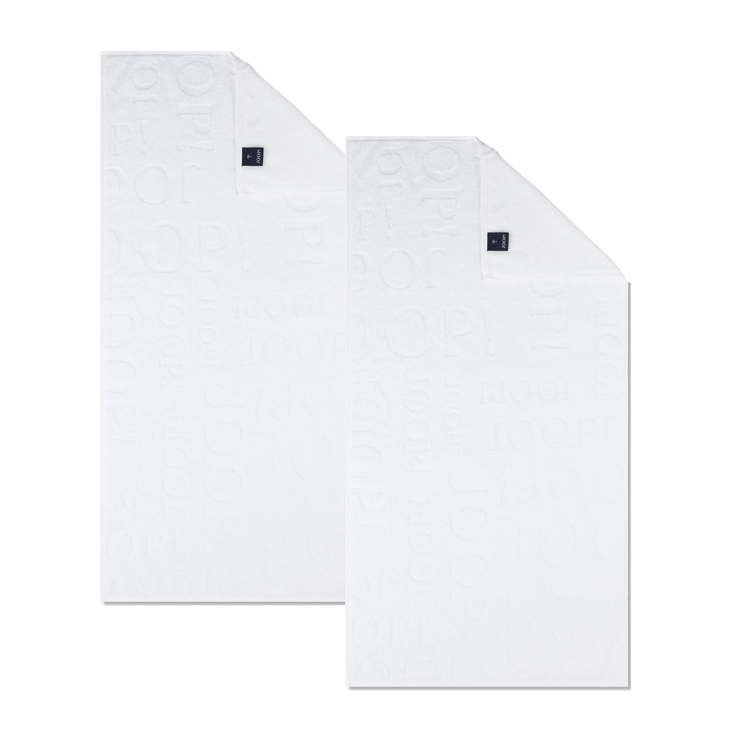 2 Stück Joop! Handtuch Selection 1711-600 weiß 50x100