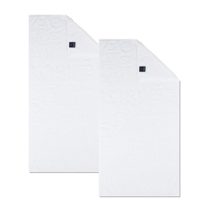 2 Stück Joop! Handtuch Selection 1711-600 weiß 50x100