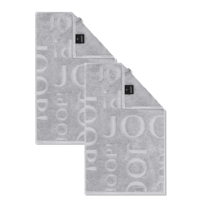 2 Stück Joop! Gästetuch Selection 1711-705 grau 30x50