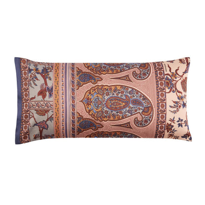 Bettwäsche Kissenbezug Bassetti Mako Satin Genova 41 natur rosa 40x80