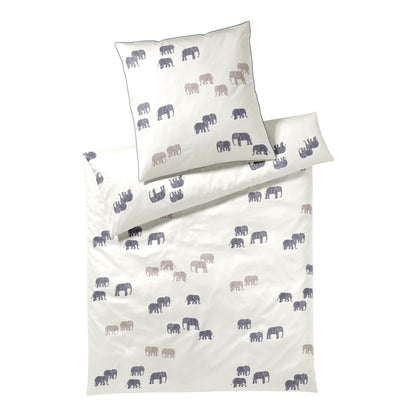 Elegante Bambus Satin Bettwäsche 24502-7 natur Elephant Walk 135x200