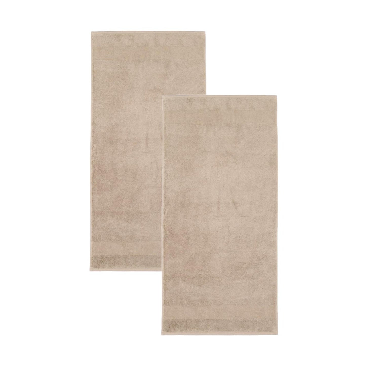 2 Stück Villeroy & Boch Handtücher One 2550-339 Sand 50x100