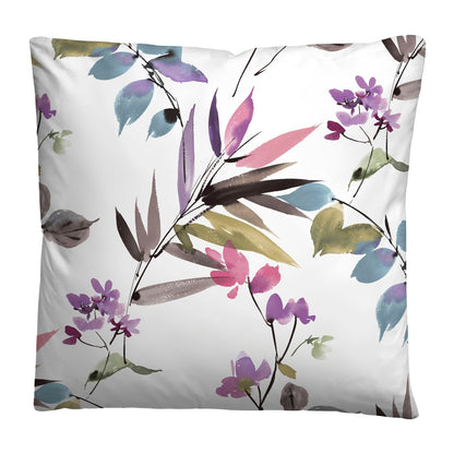 Bettwäsche Biberna Seersucker Maria 0026175-332 Blüten Zweige 135x200