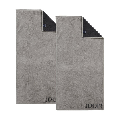 2 Stück Joop! Handtuch Classic 1720-77 platin 50x100