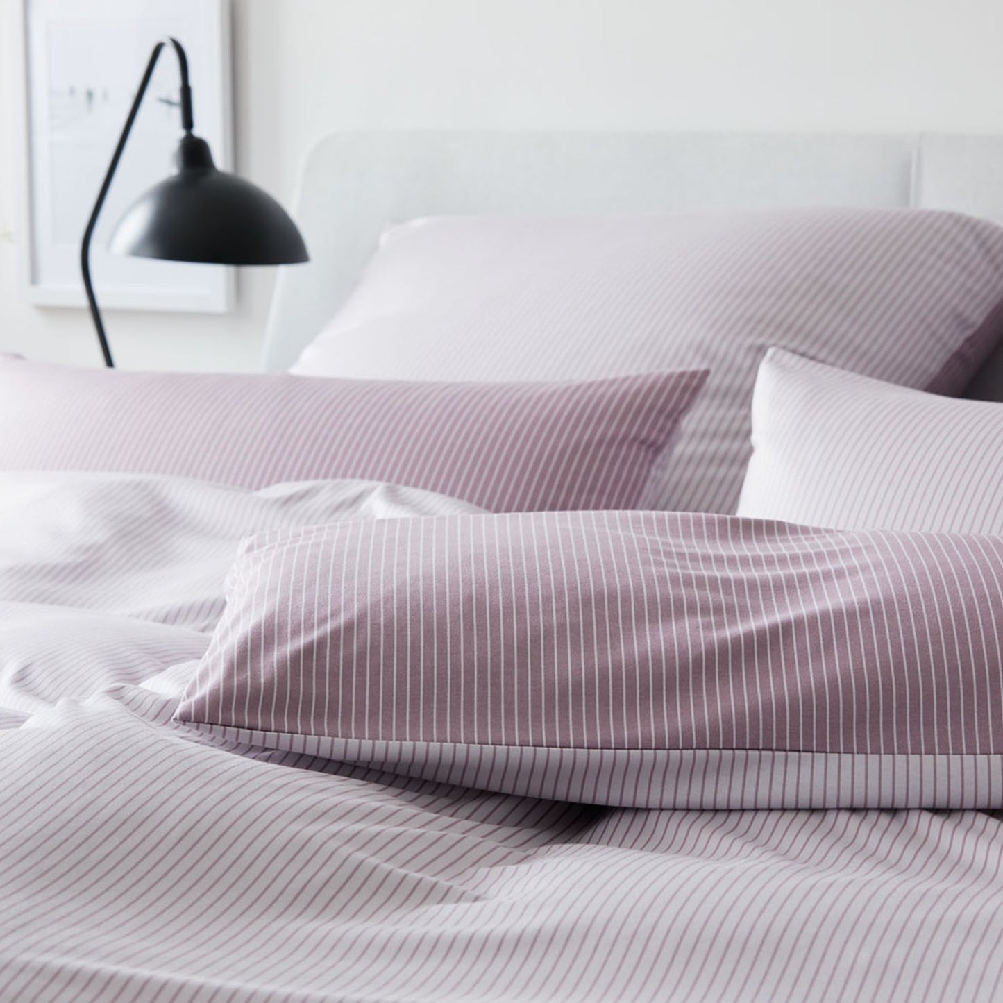 Elegante Interlock Jersey Bettwäsche Perfect 3535-11 flieder 135x200