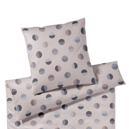 Elegante Interlock Jersey Bettwäsche Jockey 3575-7 sand Punkte135x200