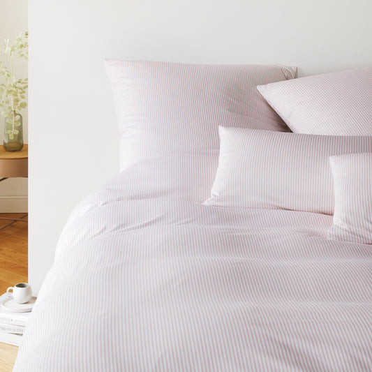 Elegante Interlock Jersey Bettwäsche Plaisir 3593-1 puder 135x200