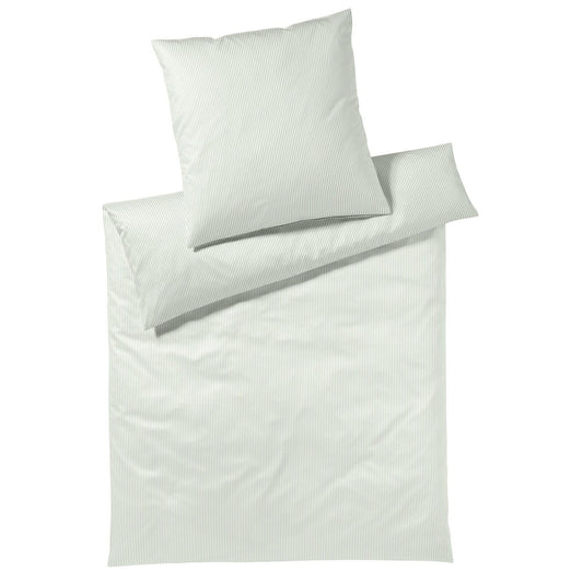 Elegante Interlock Jersey Bettwäsche Plaisir 3593-4 hellgrün 135x200