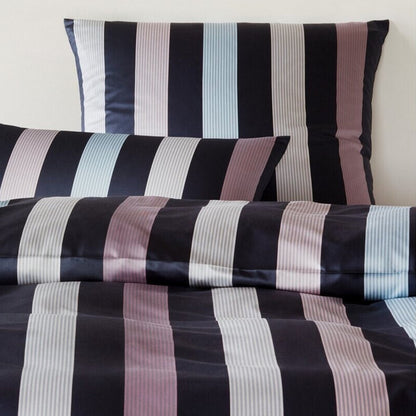 Elegante Interlock Jersey Bettwäsche Melody Jersey 3595-1 blau 135x200
