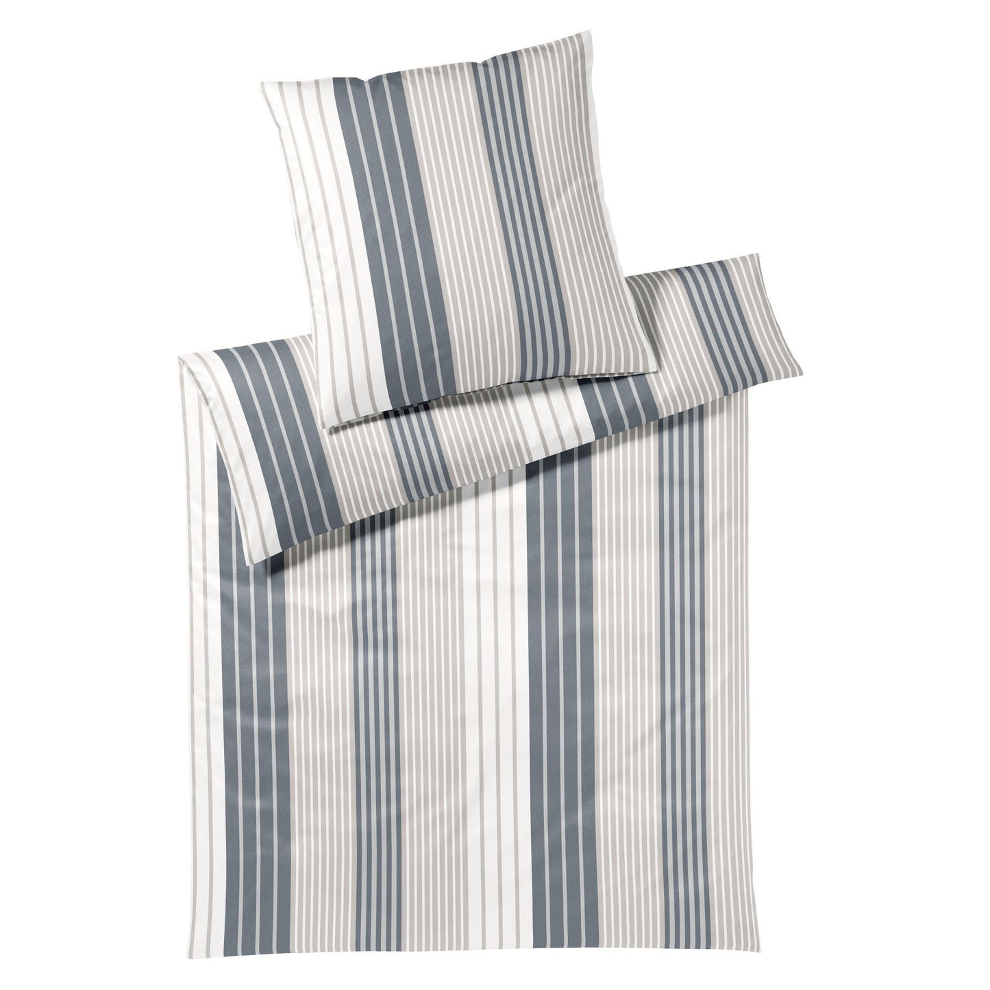 Elegante Interlock Jersey Bettwäsche Range 3604-9 anthrazit 135x200