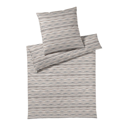Elegante Interlock Jersey Bettwäsche Desire 3607-7 Grau Taupe 135x200