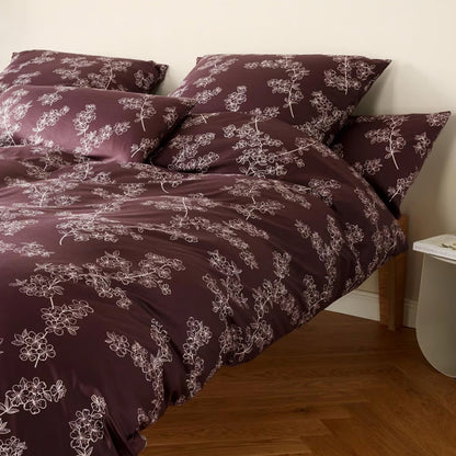 Elegante Interlock Jersey Bettwäsche Cherrie Blossom 3608-1 135x200