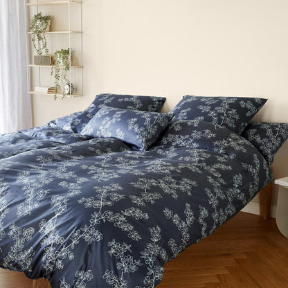 Elegante Interlock Jersey Bettwäsche Cherrie Blossom 3608-2 135x200