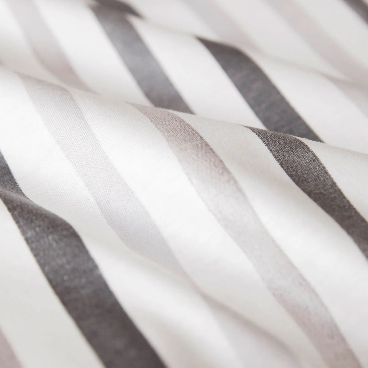 Elegante Interlock Jersey Bettwäsche Waterstripe 3613-7 natur 135x200