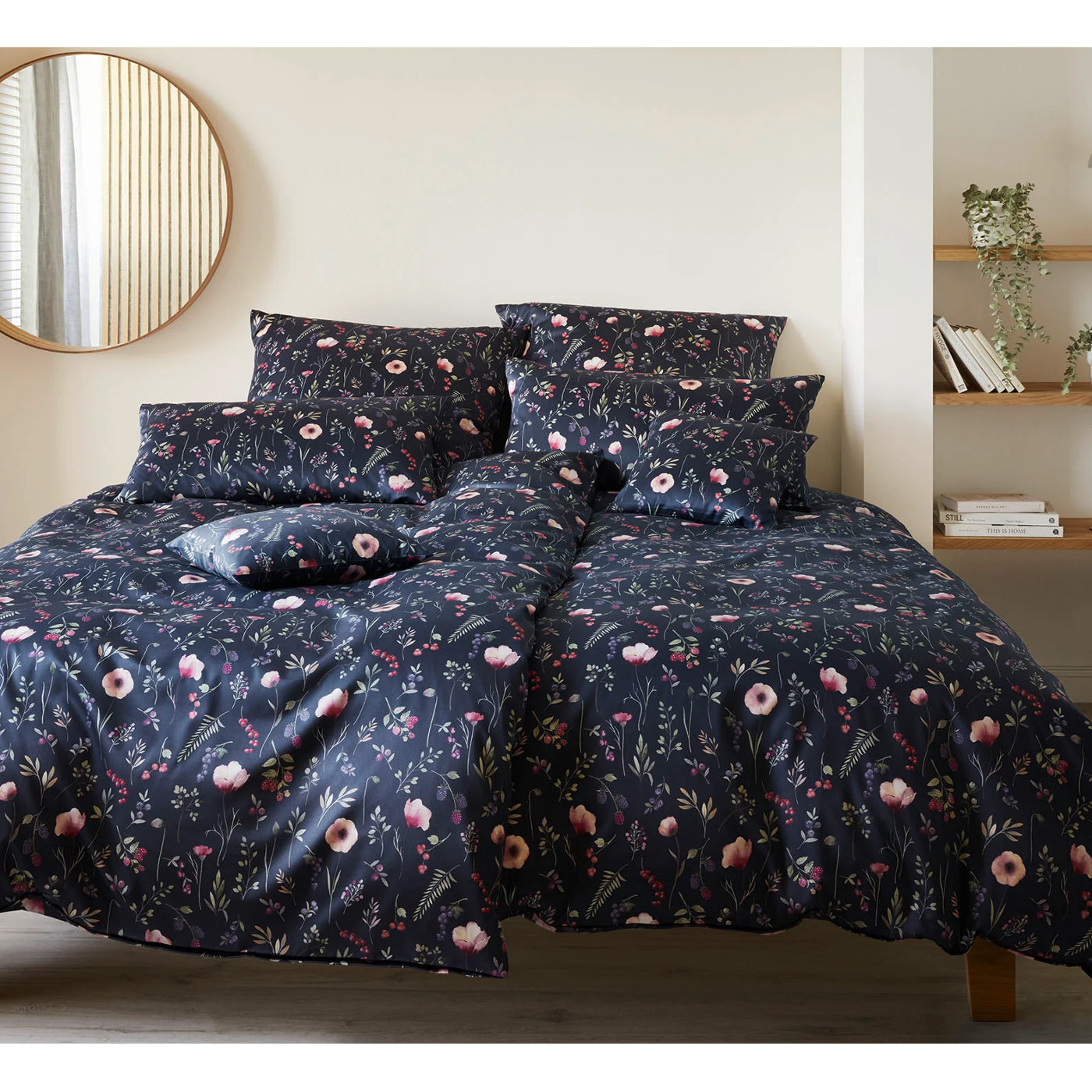 Elegante Interlock Jersey Bettwäsche Sorbet Jersey 3614-2 blau 135x200