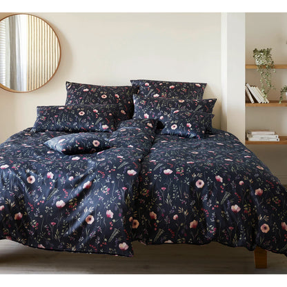Elegante Interlock Jersey Bettwäsche Sorbet Jersey 3614-2 blau 135x200