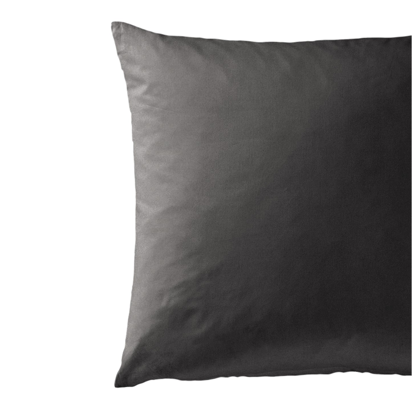 Bettwäsche Bierbaum Mako Satin 3899-12 grafit unifarben