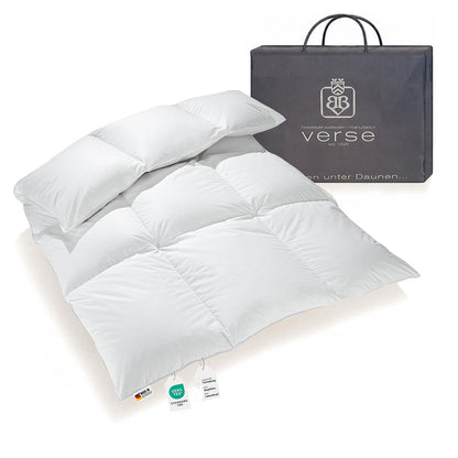 Daunendecke 135 x 200 cm extra warm 50% Daunen