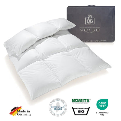 Extra warme 100% Winter Daunendecke Holsteiner Daunen 135x200 1380g