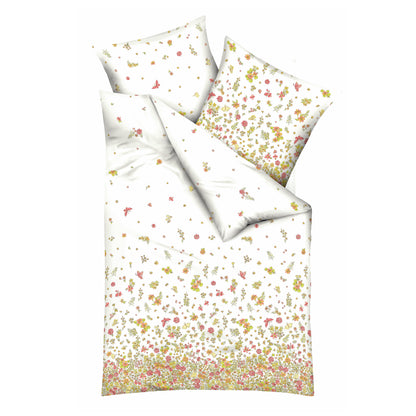 Bettwäsche Kaeppel Satin 401-73 Annabell Blumen Schmetterling 135x200