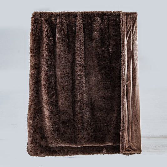 Felldecke Star Home Wohndecke Byron Webpelz Fell Braunbär 150x200