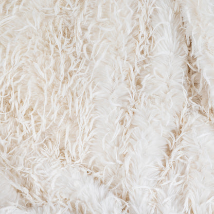 Felldecke Star Home Wohndecke Webpelz Emu Vogel natur 150x200