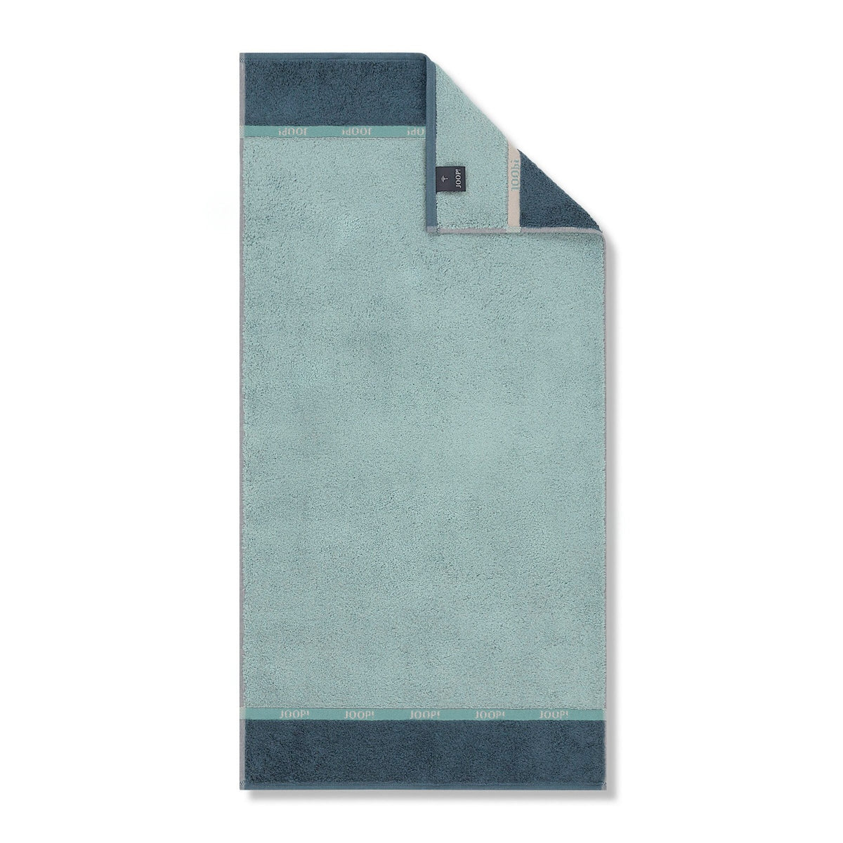 Handtuch Lines Emerald mit Streifen 50 x 100 cm