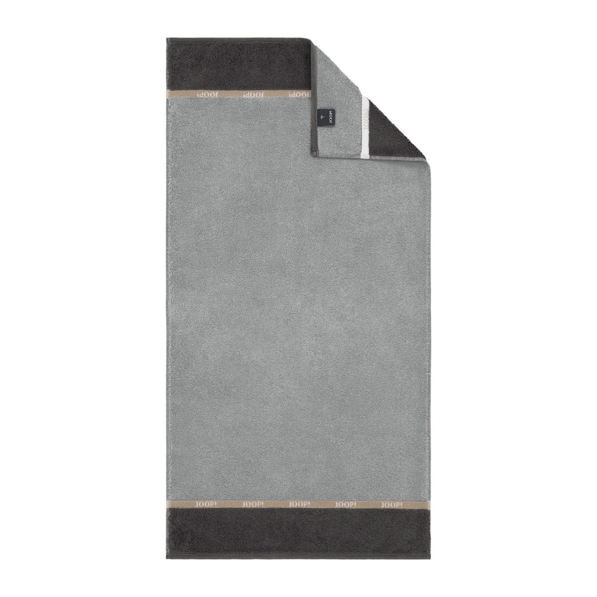 Handtuch Lines Stone mit Streifen 50 x 100 cm