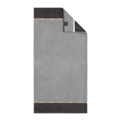 Handtuch Lines Stone mit Streifen 50 x 100 cm