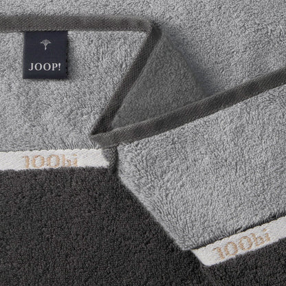 Handtuch Lines Stone mit Streifen 50 x 100 cm