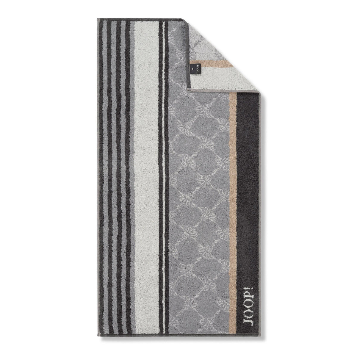 Handtuch Lines Stripes Stone mit Kornblumen und Streifen 50 x 100 cm