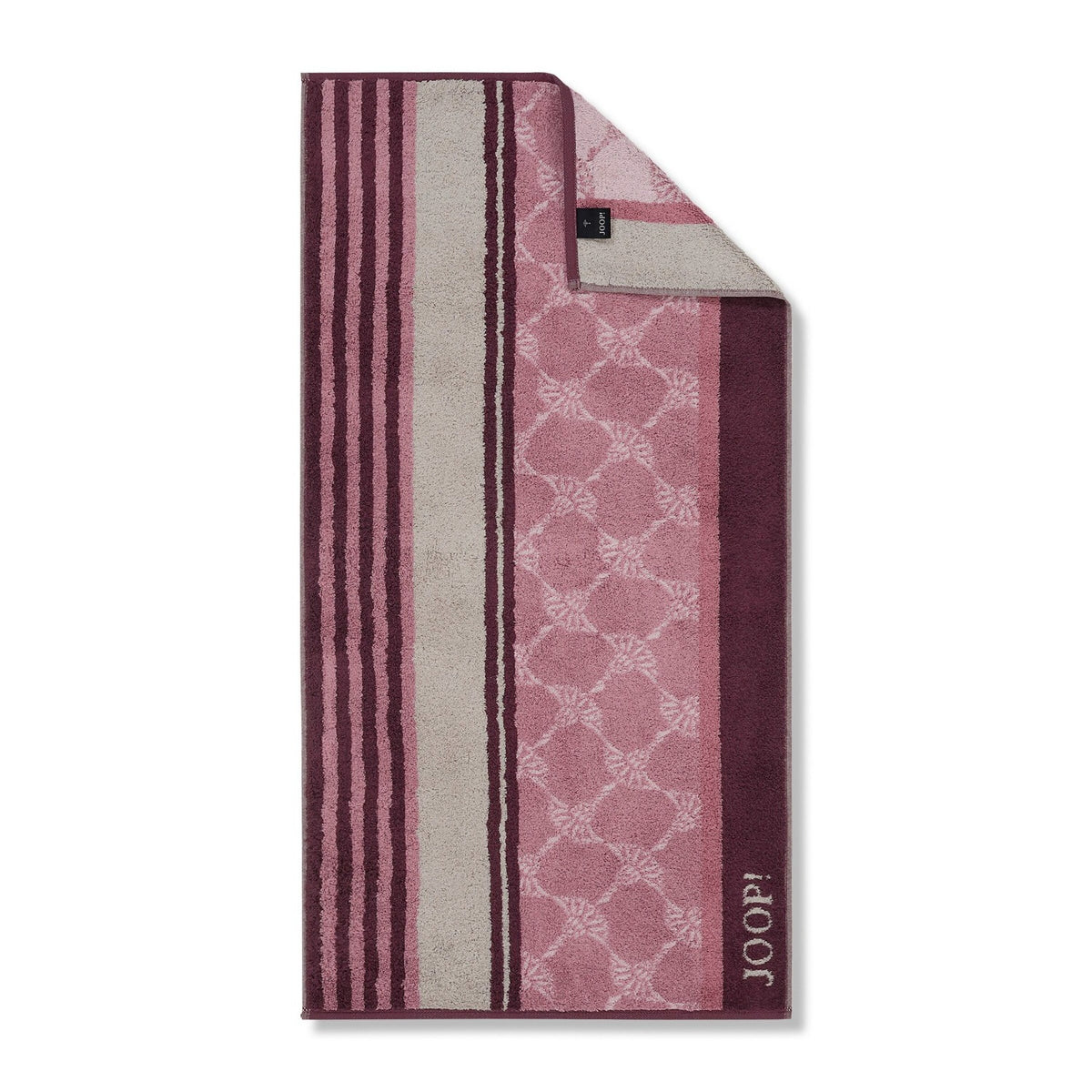 Duschtuch Lines Rose 80 x 150 cm