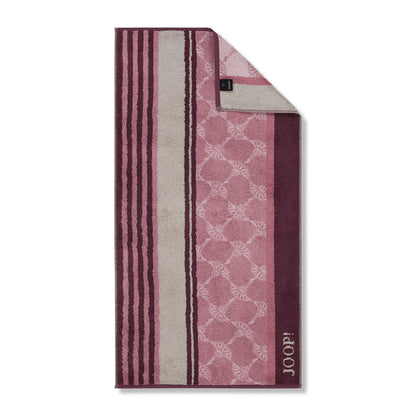 Duschtuch Lines Rose 80 x 150 cm