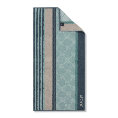 Duschtuch Lines Emerald 80 x 150 cm