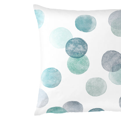 Bettwäsche Bierbaum Seersucker 4072-30 grün Kreise Dots 135x200