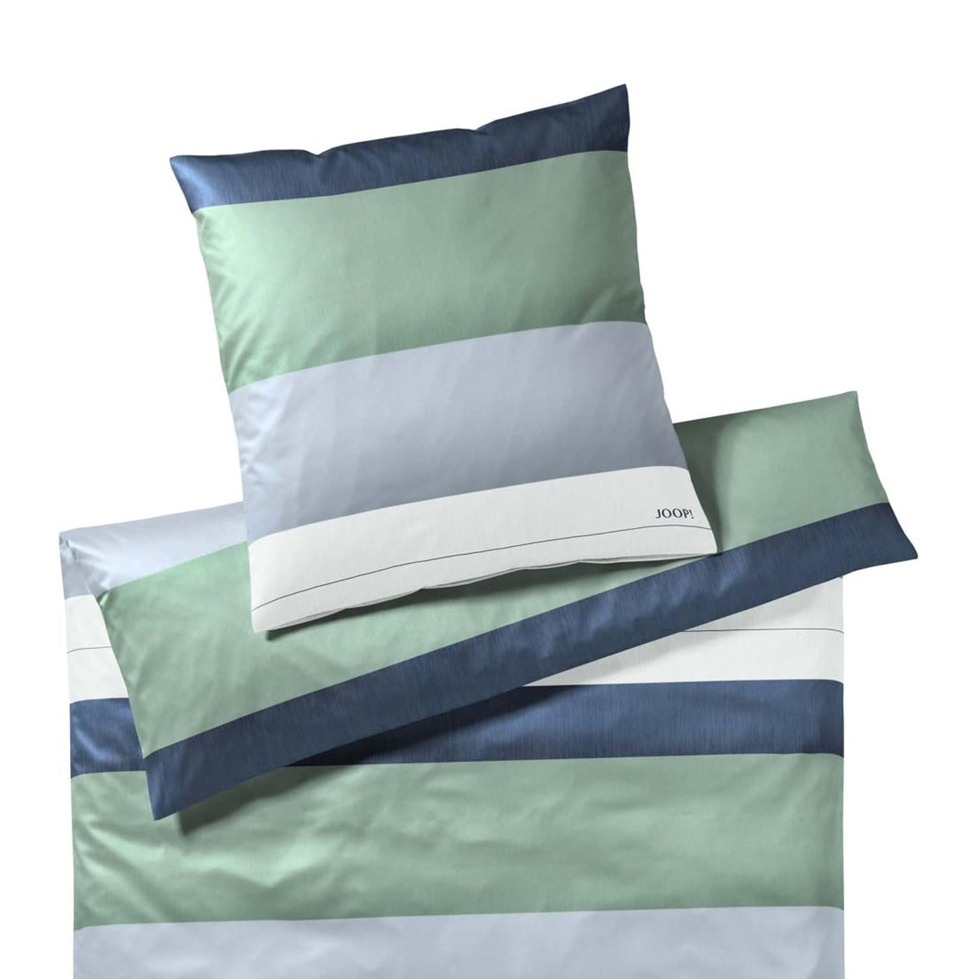 JOOP! Comfort Satin Bettwäsche Purity 4073-4 Streifen Mint 135x200
