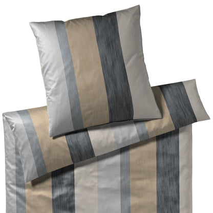 JOOP! Comfort Satin Bettwäsche 4077-3 Glance gold schwarz grau 135x200