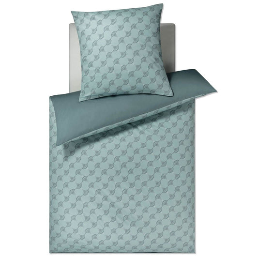 JOOP! Satin Bettwäsche 4083-44 Cornflower Double Aqua Foam 135x200