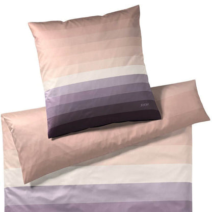 JOOP! Mako Satin Bettwäsche Horizon 4100-1 Streifen Beere 135x200